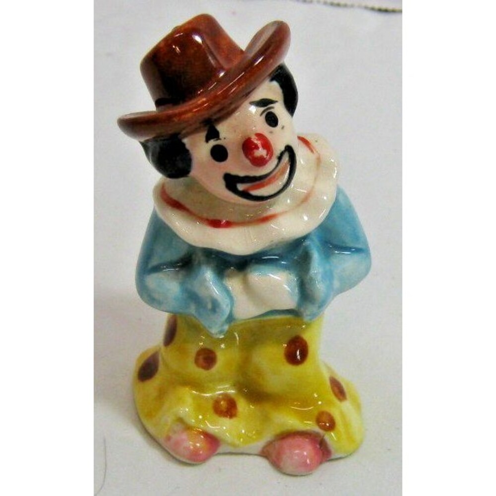 Vintage Clown made Japan Top Hats Smiling Cork